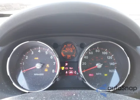 2010 Nissan Rogue Sl из США, поврежденный, VIN JN8AS5MV9AW601007